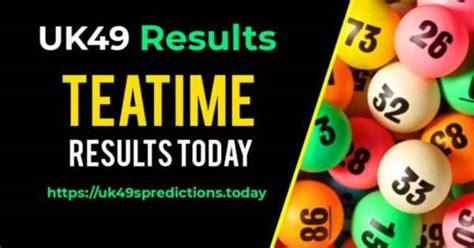 teatime results for 2022|UK49s Teatime Results Thursday 19 May 2022.